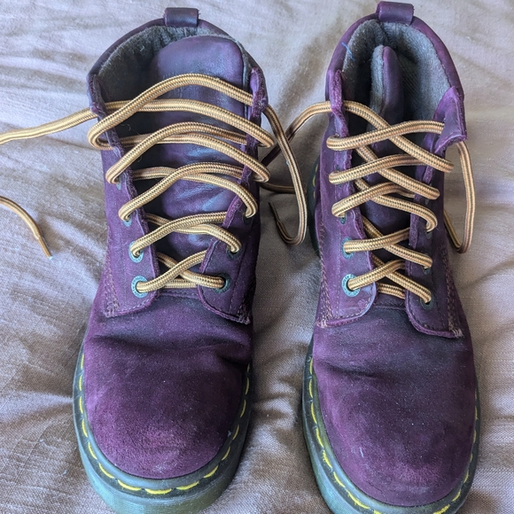 Restored vintage Doc Martin's - burgundy, US size 7 - Picture 2 of 6